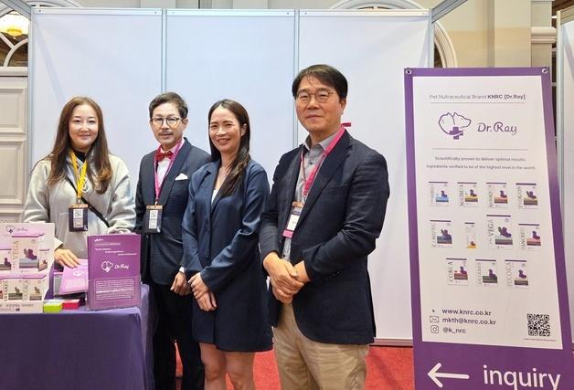 한국반려동물영양연구소, 태국 진출…ASVCD에서 닥터레이 소개