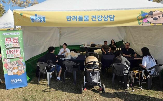 진료실 밖에서도 빛난 수의사들…서울 동물행복페스타서 활약