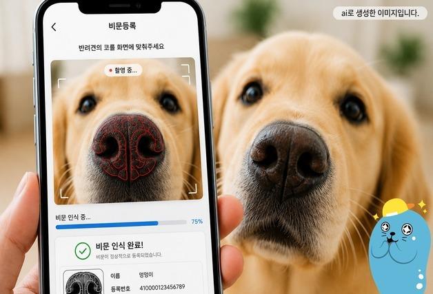 인천서 반려견 '코 지문' 등록 사업…계양·미추홀구에 부스 마련