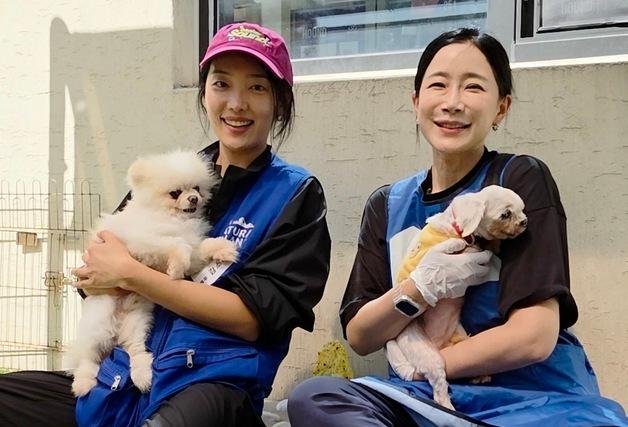 "직접 만나보면 생각 달라져요"…동물보호센터 찾은 배우들