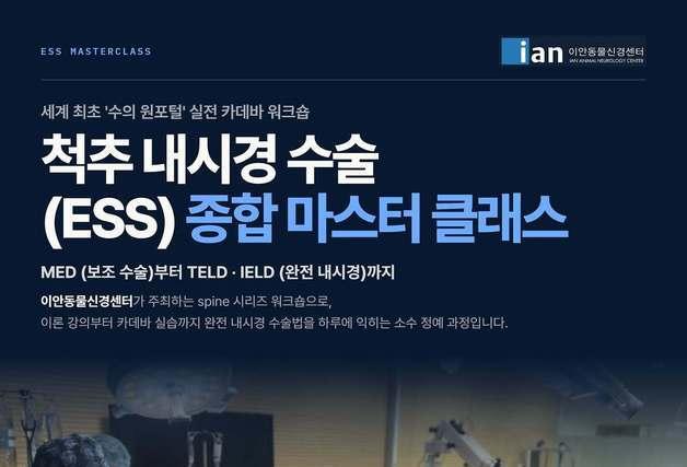 최소 절개로 반려동물 척추 치료…'내시경 수술' 클래스 열린다